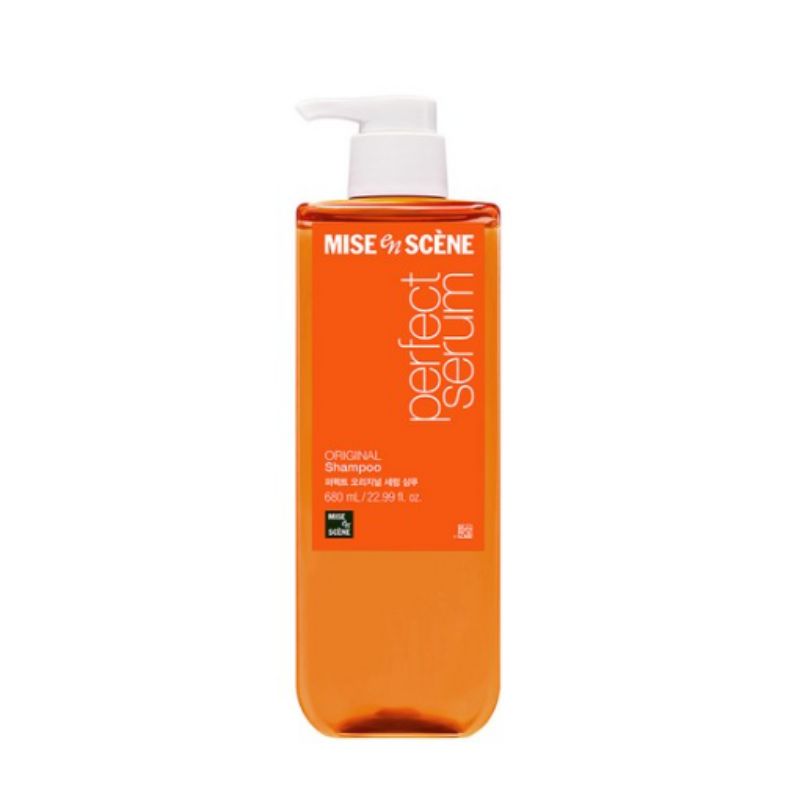 Mise-en-Scène Perfect Original Serum Shampoo 680ml – Nourishing & Smoothing Shampoo for Damaged Hair