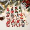 Hand-Painted Forest Man Wooden Ornaments - Cute Christmas Decorations & Gifts