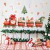 Children Room Wall Stickers 1PCS Christmas Train Holiday Window Ornament Bedroom Living Room Decoration Kid Room Decor Wallpaper