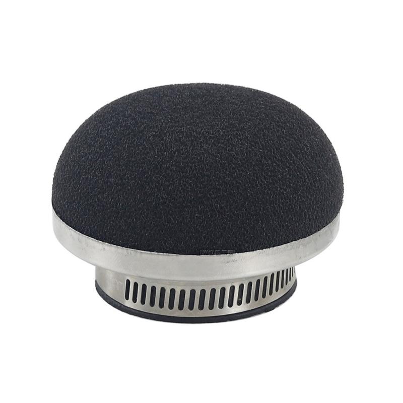 

High Flow Sponge Air Intake Filter Motorcycle Engine Air Filter 35mm/38mm/40mm/42mm Motocross Modification Accessories Installation inner d чорний