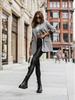 2024 Autumn Slim Fit Small Suit Jacket: Suit Collar, Long Sleeve, Solid Color, Fashionable Commute Style.