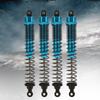 CNC Universal Shock Struts Damper 127mm Fit for TRX4 SXC10 D90 1 10 RC Car (Blue)