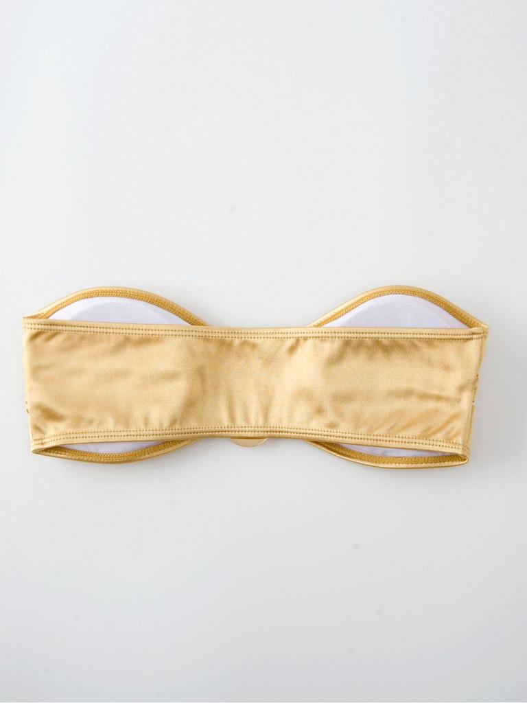 2024 Women's European & American Swimwear: New Sexy U-Shape & V-Shape Metal Bikinis in Stock