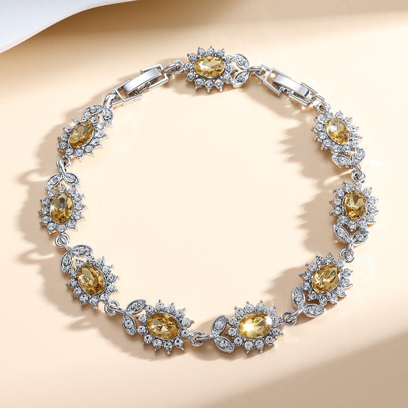 

Персонализированный трендовый модный женский простой браслет с инкрустацией цирконом, легкая роскошь, универсальные украшения