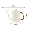 Coffee Pot Pour Over Drip Tea Kettle Scratch Resistant Anti Scald Handle Gooseneck