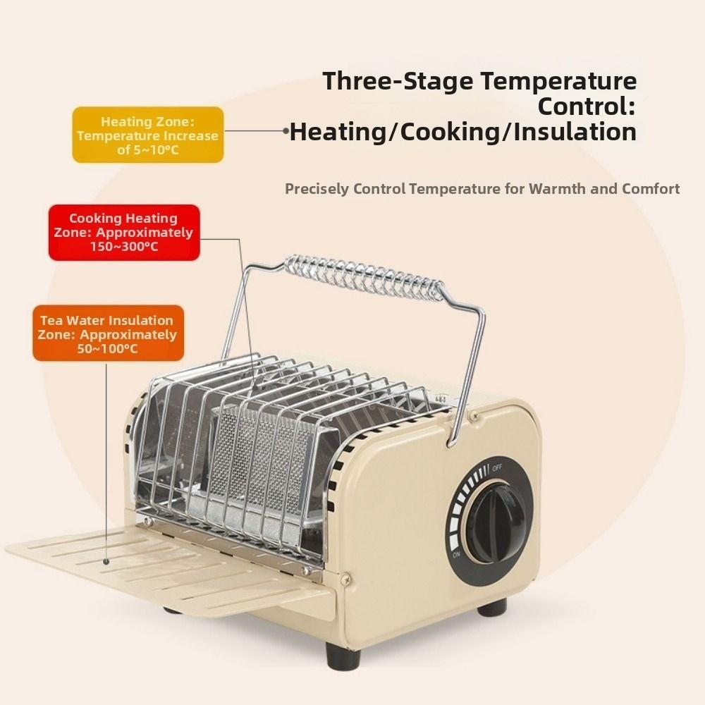 Mini Size Mini Heating Stove Outdoor Portable Portable Heater Cassette Stove  Fishing