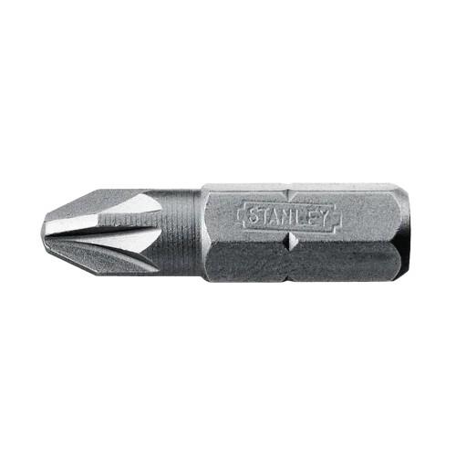 Stanley Pozi Screwdriver Bit (Pack of 25)