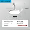 Eye-Care LED Ceiling Fan Light with Full Spectrum