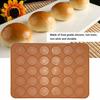 Round Macaron Sheet Silicone Macaron Mat for Microwave Ovens and Refrigerators