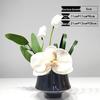 Chinese Style Floral Coffee Table Arrangement for Living Room or Hotel Decor