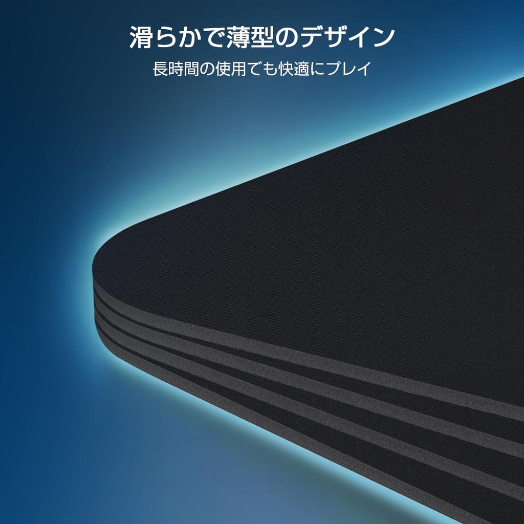 Senetem Mouse Pad Thin Gaming Mouse Pad Small 280 x 220 x 2mm Compatible with Laser Optical Mouse Anti-Slip & S(2822cm)