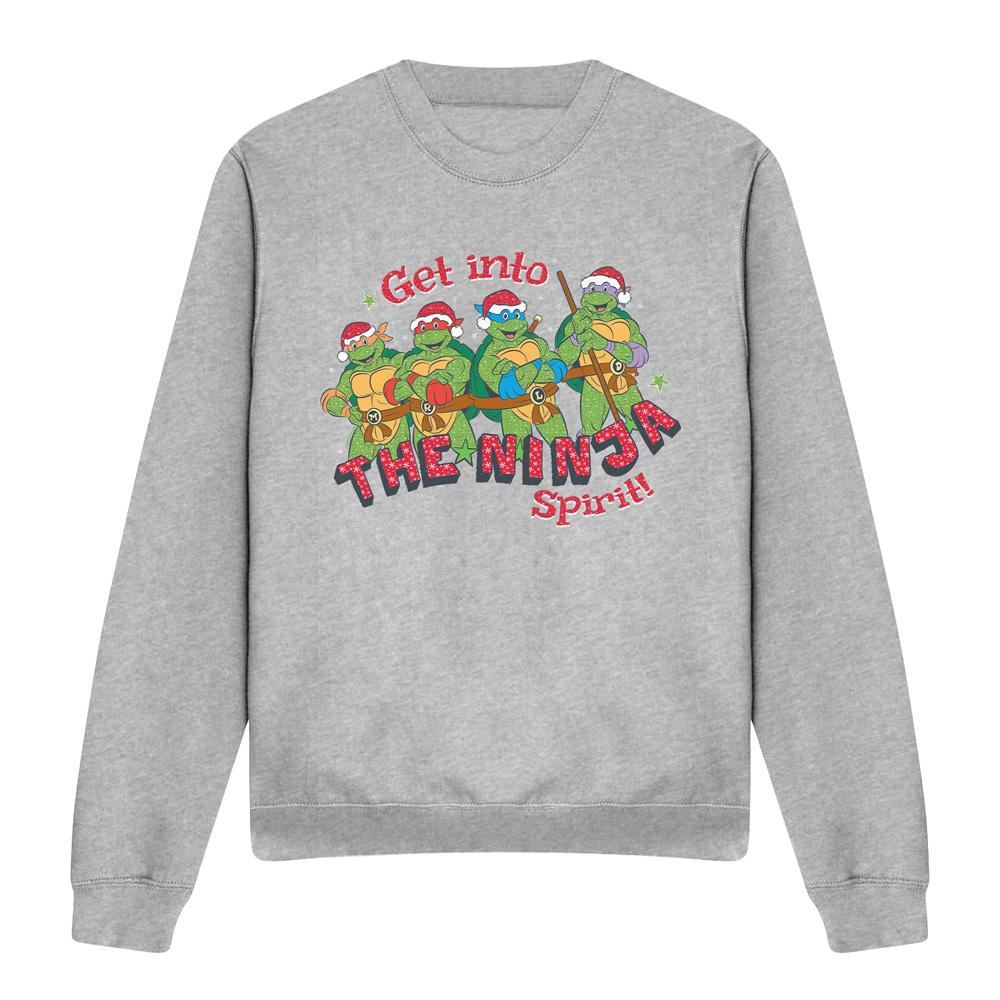 Teenage Mutant Ninja Turtles Unisexová mikina pro dospělé The Ninja Christmas Spirit