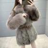 Faux Fur Winter Fashion Loose  Jacket for Women Warm Comfortable Coat