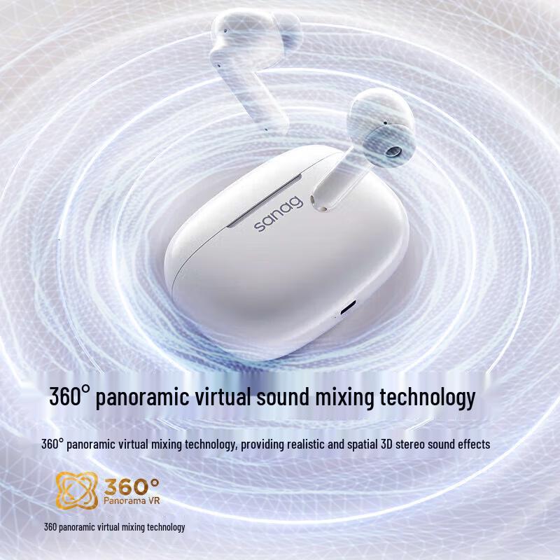 SANAG T80S Pro ANC True Wireless Bluetooth Earbuds