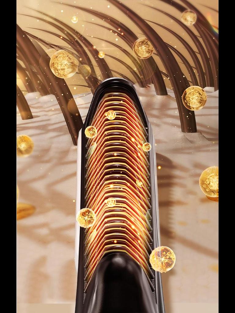 2024 Wireless Anti-Scalding Type-C Hair Straightener with Negative Ions