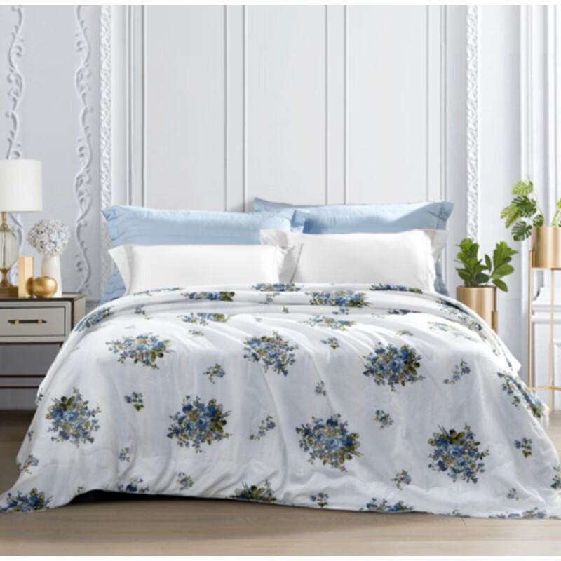 FUANNA Washable Pure Cotton Silk Summer Quilt