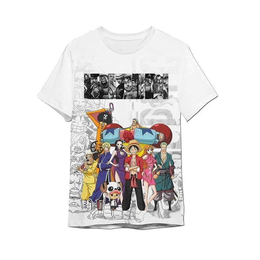 

One Piece Luffy Cosplay Anime Manga T-Shirt Tee Costumes Undershirt Polyester S