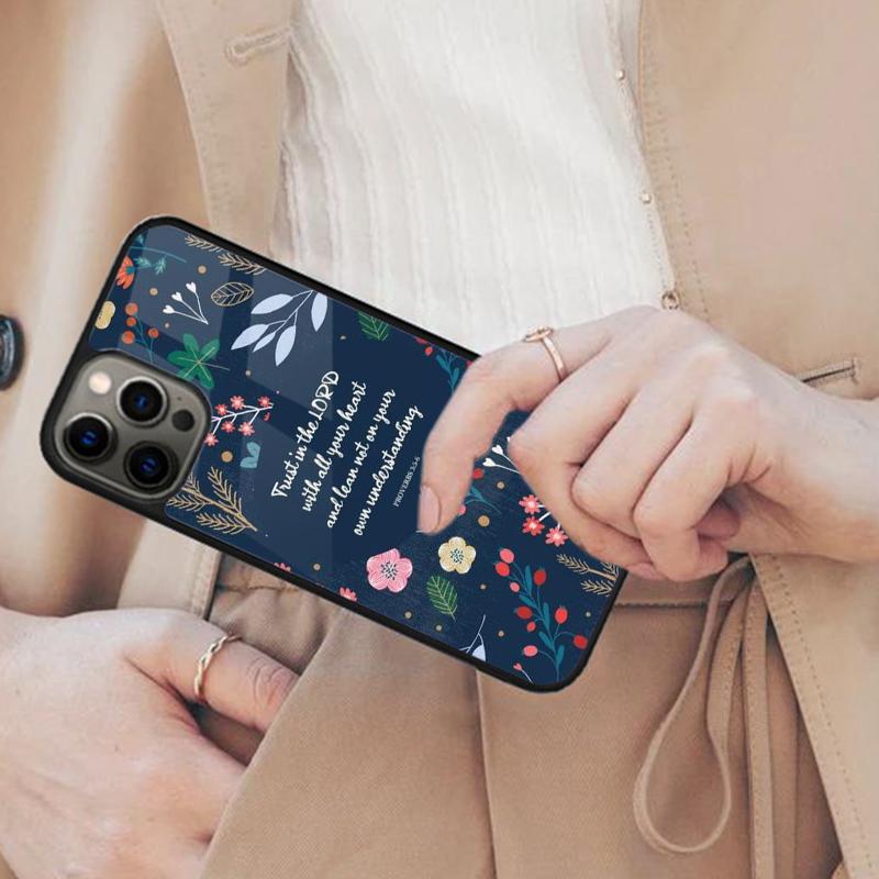 Psalm Quotes God Bible Jesus Christ Christian Magnetic Phone Case For APPLE iPhone 17 Air 16 14 13 12 Pro Max 15 Plus MagSafe