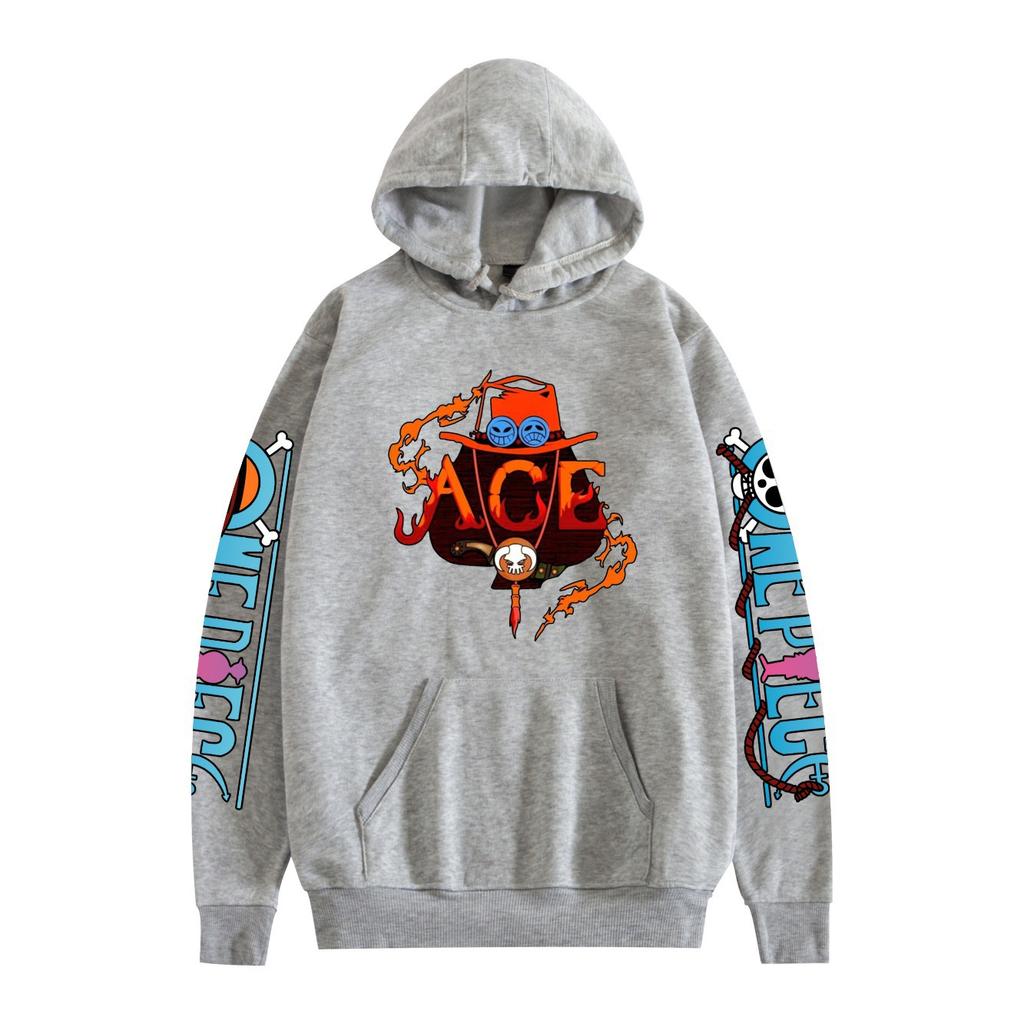 Unisex ONE PIECE  Anime Hoodie Sweatshirt for Mens Womens CARTOON Printed Cool Streetwear