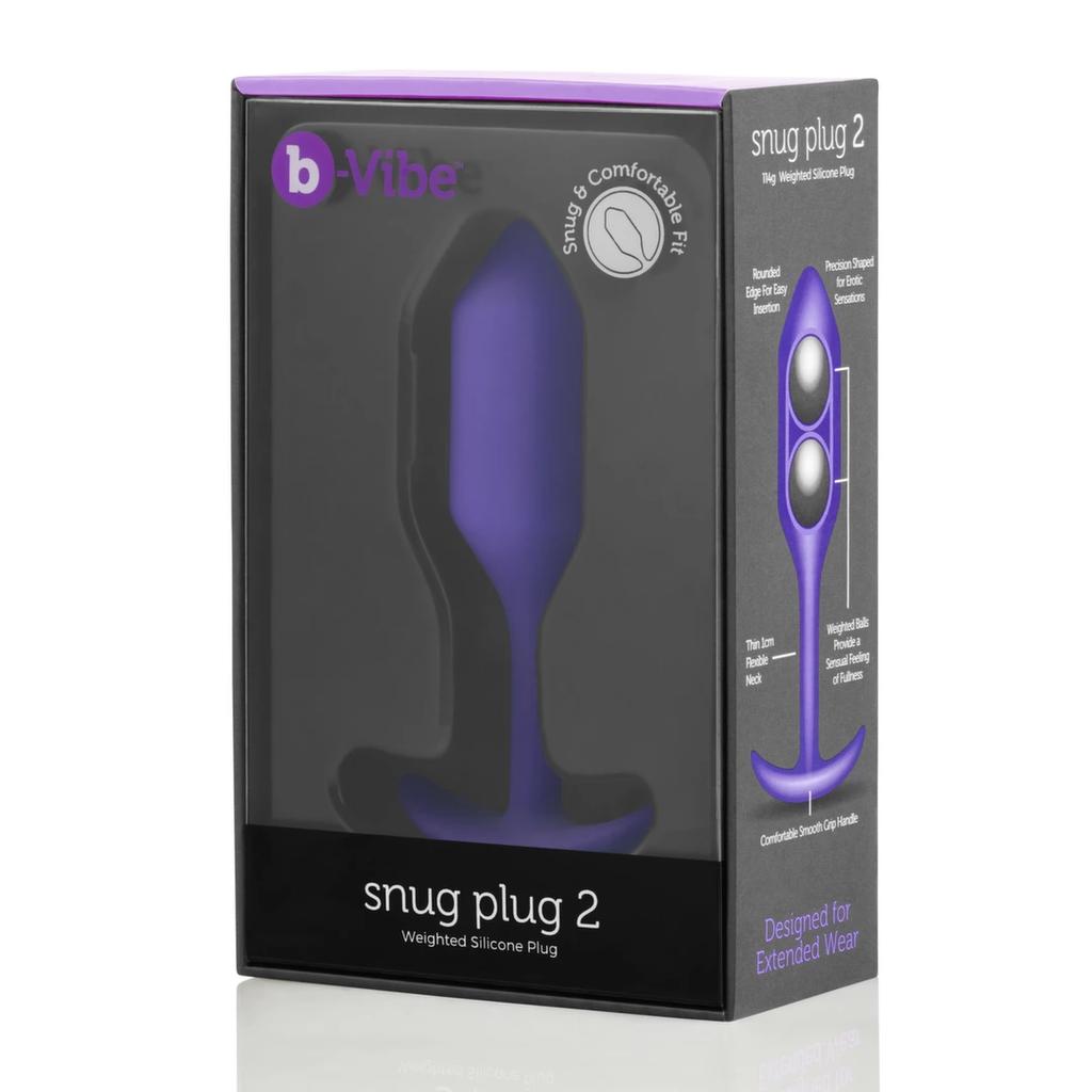 Anal Plug - B-Vibe Snug Plug 2 Purple