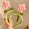 1 Stück Kreative Lamm Plüsch Blume Haarreifen für Mädchen Frau Niedliche Koreanische Kopfbedeckung Kopfreif Haarreifen Haar Accessoires Ornamente