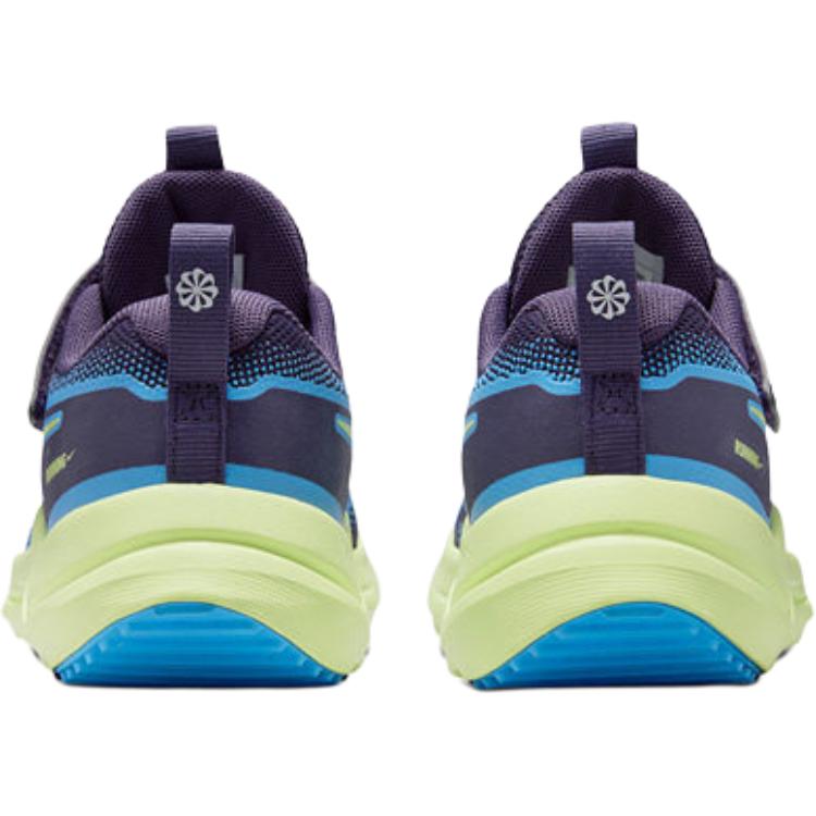 Nike Cosmic Runner Low top Running Shoes Blue Green Kids' IQ9313-573