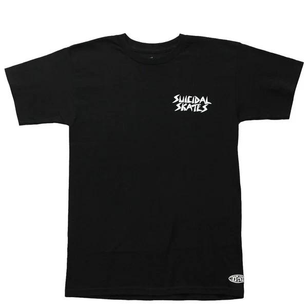 Dogtown Skateboards Shirt Suicidal Skates Possessed to Skate 80s Black S