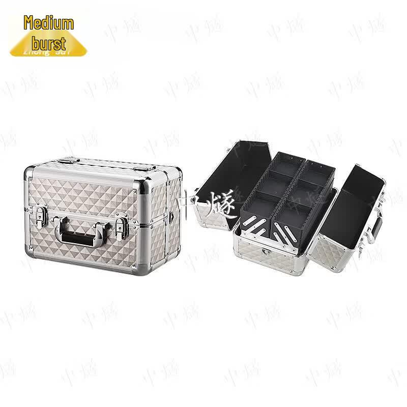 Three-Layer Multi-function Aluminum Alloy Toolbox