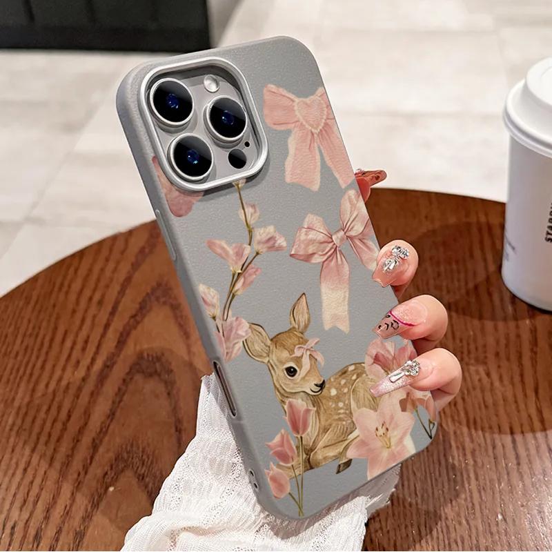 

Cute Bow Bear Pattern Phone Case For Samsung Galaxy A16 A26 A25 A36 A35 A56 A55 A54 A53 S25 Ultra S24 S23 S22 Plus S21 FE Cover Galaxy A13 4G