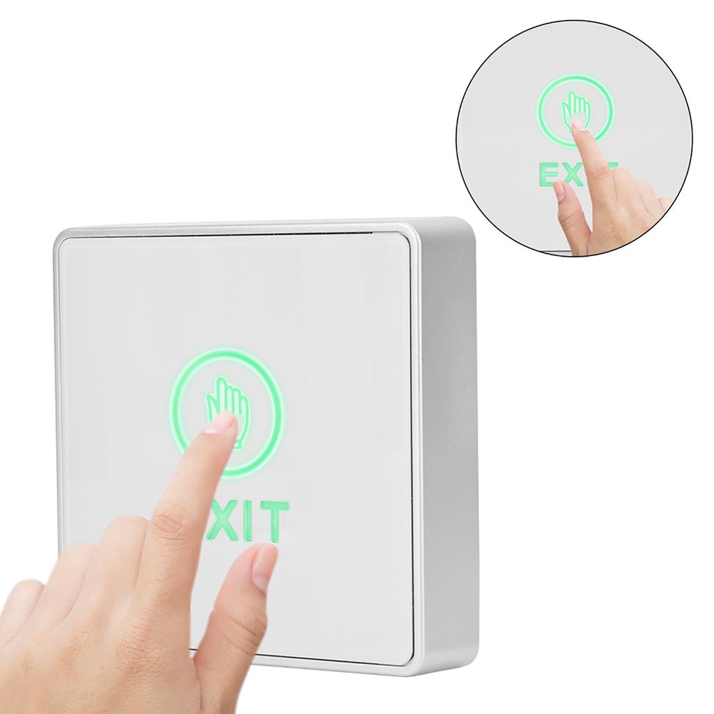 Dörråtkomstkontrollsystem med touchsensor, strömbrytare, hemsäkerhet, upplåsning, utgångsknapp