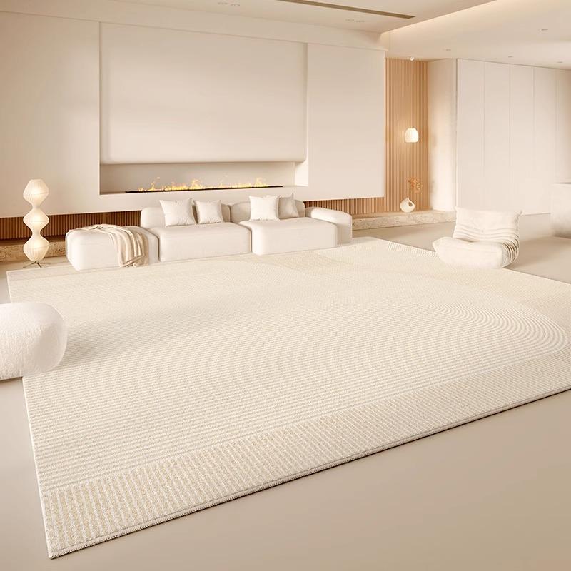 Crème wind tapijt woonkamer nieuw licht luxe high-end pluche vloermat groot oppervlak bedekt met waterdicht en vuilafstotend 40x60cm15.7x23.6in