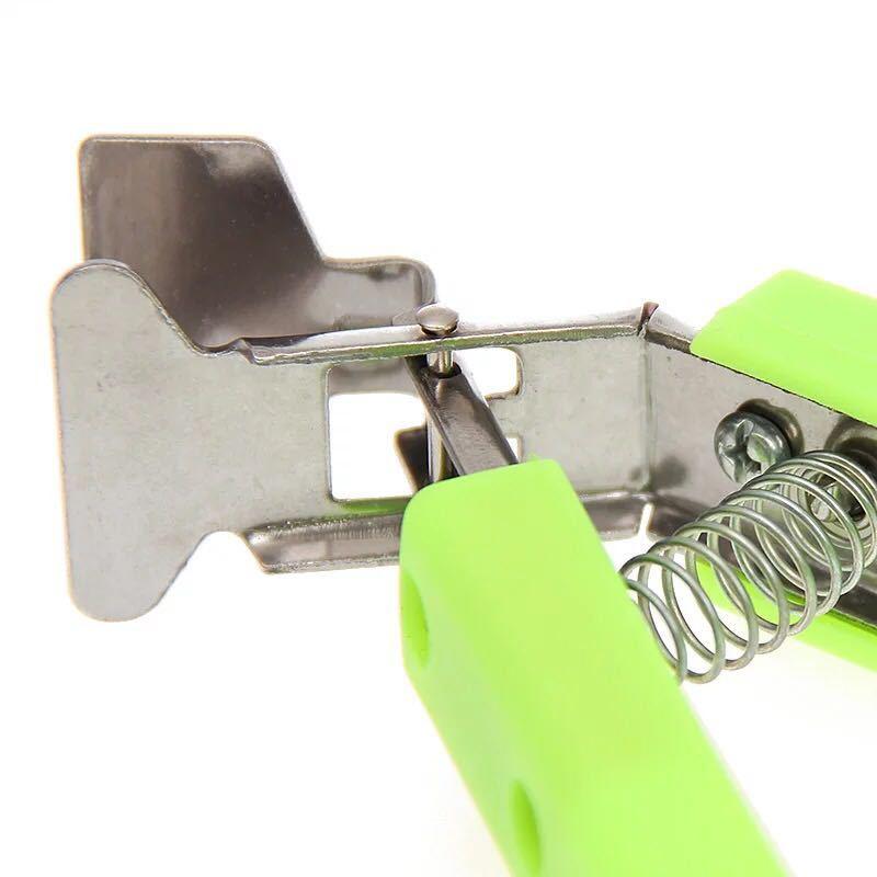 

Kitchen Bowl Gripper Clip Green Stainless Steel Plastic Compact Portable Dish Retriever Tongs Plate Bowl Clip Safety Lock 1PCS
