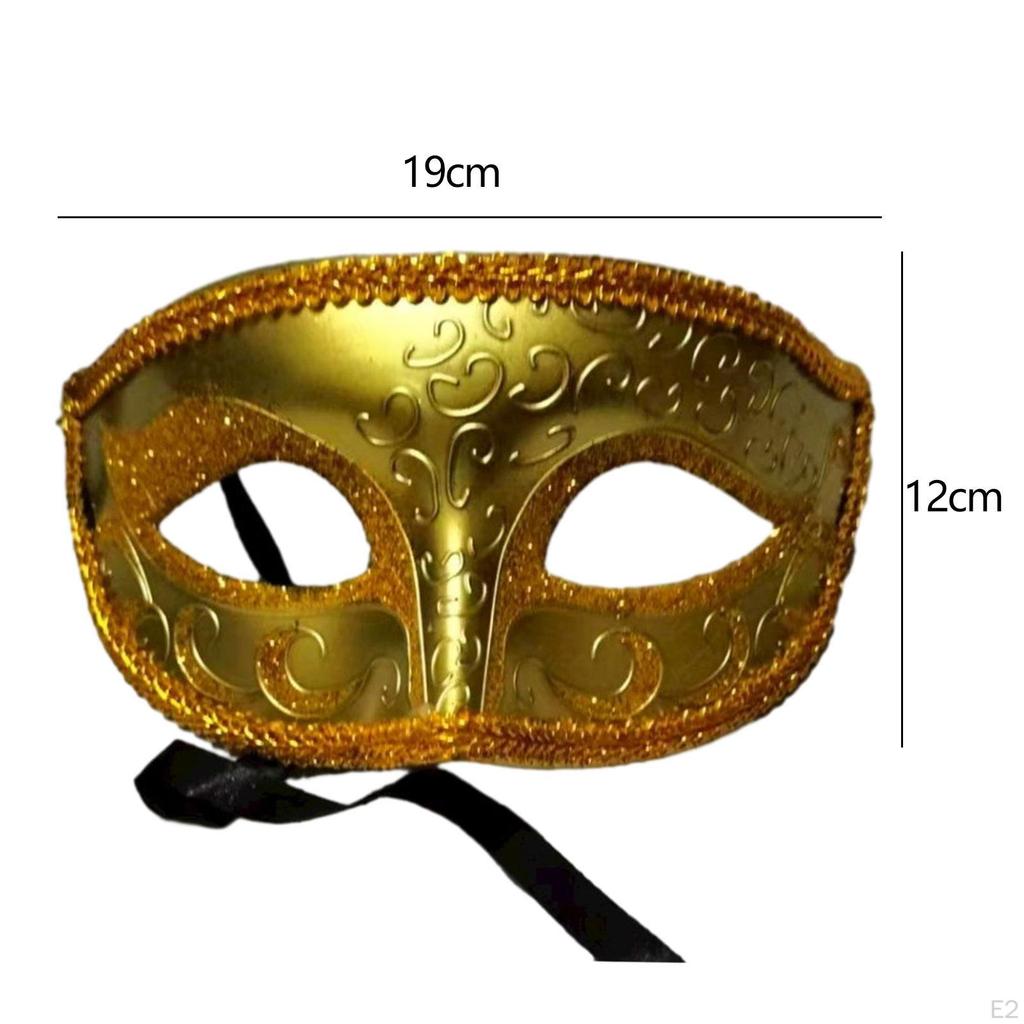 Mask Props Masks Mardi Gras Half Face Costume for Club Carnival Evening Festival
