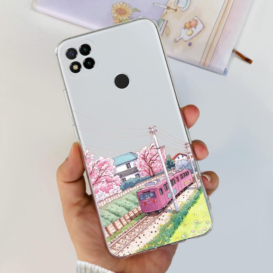 For Xiaomi Redmi 9C Case Cute Spaceman Soft Silicone Phone Case For Xiaomi Redmi 9C NFC 9 C Redmi9C Back Cover 6.53'' Funda Capa