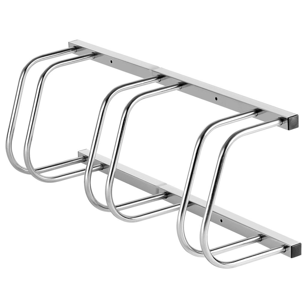 KADAX Steel Silver Bicycle Stand