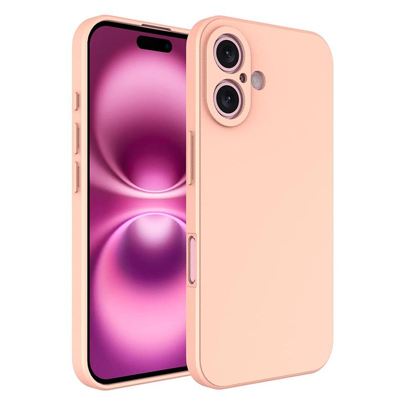 

Подходит для чехлов для Apple 16, Имитация силикона, Мягкий чехол, Конфетных цветов, Противоударный, Мелкопористый, На ощупь как кожа, Защитный чехол iPhone 11