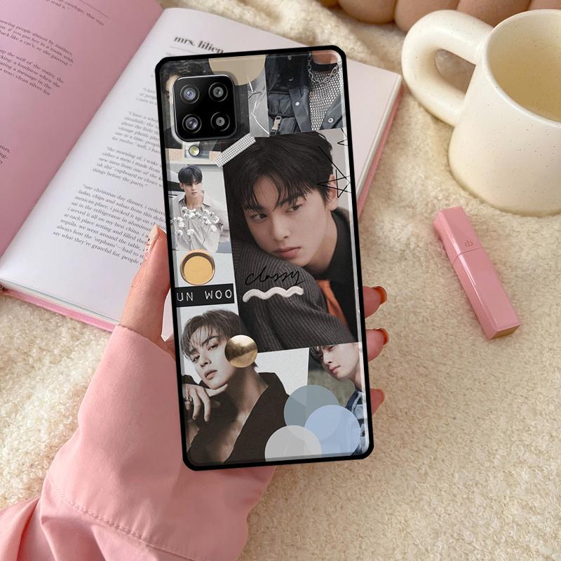 Cha Eun Woo Koreanischer Schauspieler Sänger Für Samsung Galaxy A54 A34 A14 A13 A52 A32 A12 A22 A72 A52S A33 A53 A73 A71 A51 Handyhülle
