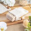 Soap Bag Set Natural Ramie Mesh Exfoliating Double Layer Foam Soap Protection Eco Shower Sponge Bag Loofah Bathroom Essentials