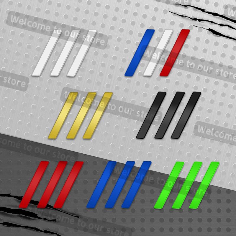 3D Metal Car Styling Decorative Strips Emblem Decals Rear Trunk Body Badge For b444 RCZ GT 306 307 207 208 3008 508 2008 3008 444b
