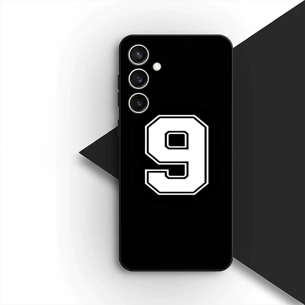 for Apple iPhone 17 16 14 15 Plus Pro Max 16E ProMax + 15Plus 15+ 16+ Phone Case Lucky Number Football Basketball No 23 24 7 5