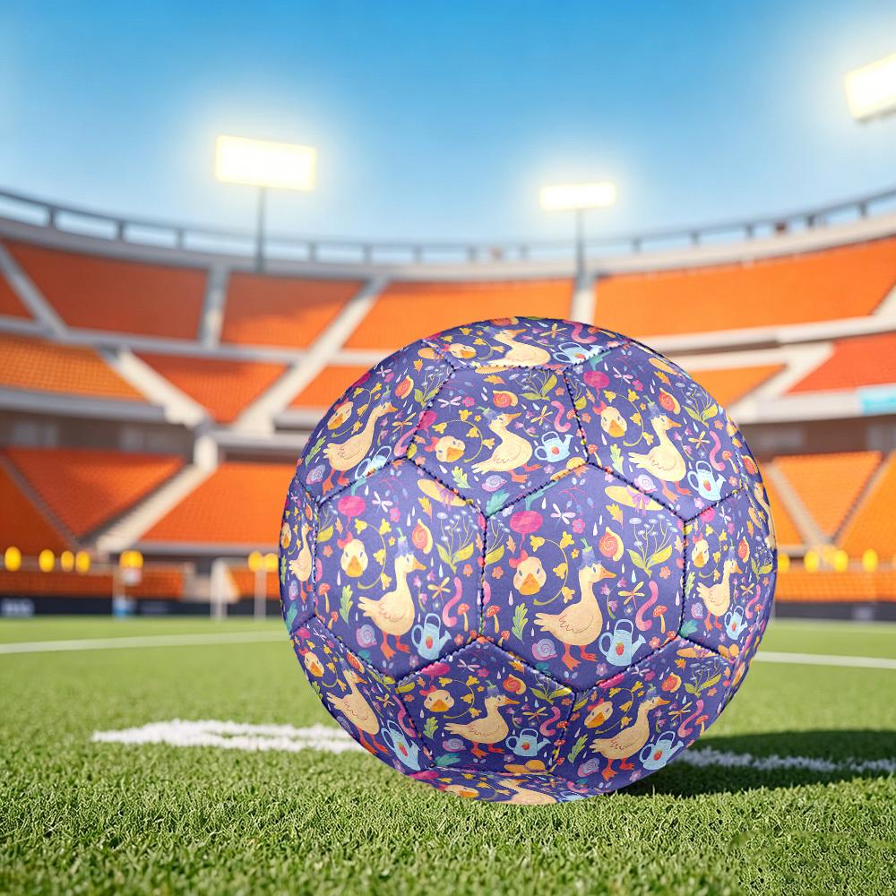 1pc Rainy Garden Size 5 Soccer Ball Professional Lightweight Durable Match Training Football Indoor &Outdoor Sports BallTraining Ball y68