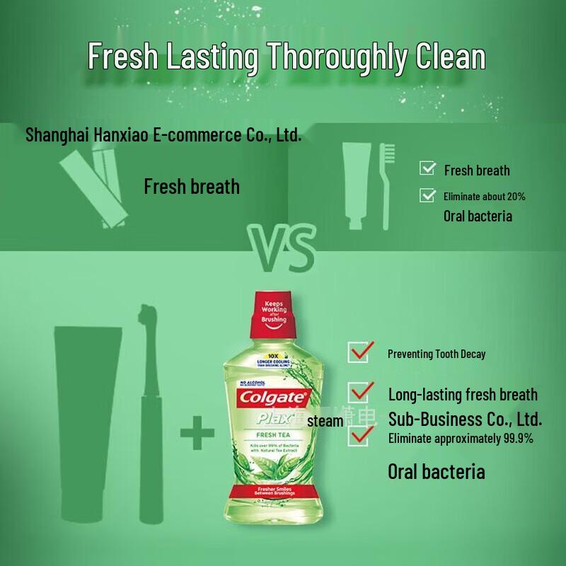 Colgate Fresh Fruit Mint Mouthwash 500ml