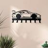 Versatile Metal Wall Mounted Key Organizers with Easy Setups rusts  Resistant Wall Hanger for Home entryway  or Office Use