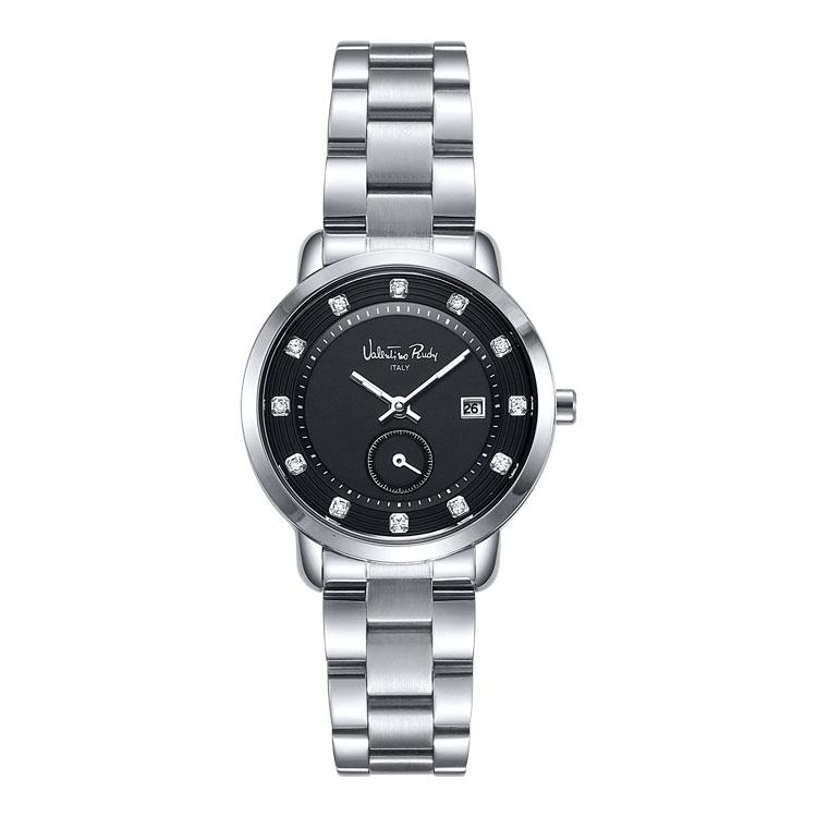 Ballentinoludi Vr1130B-Bkwt L Women'S Metal Wristwatch