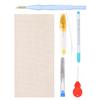 Punch Needle Stickerei Set DIY Dicke Wolle Kräftiges Messingrohr Garn Schere Werkzeuge Set