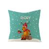 Christmas Single Pillowcase Car Sofa Cushion Cover Home Decor Pillowcase