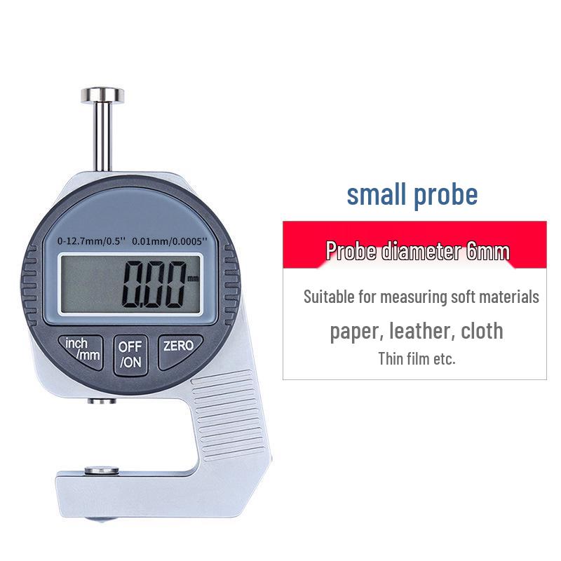 SYNTEK Stainless Steel Digital Thickness Gauge 0-12.7mm