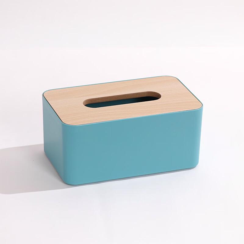 Qingye Multi-functional Wood Grain Tissue Box