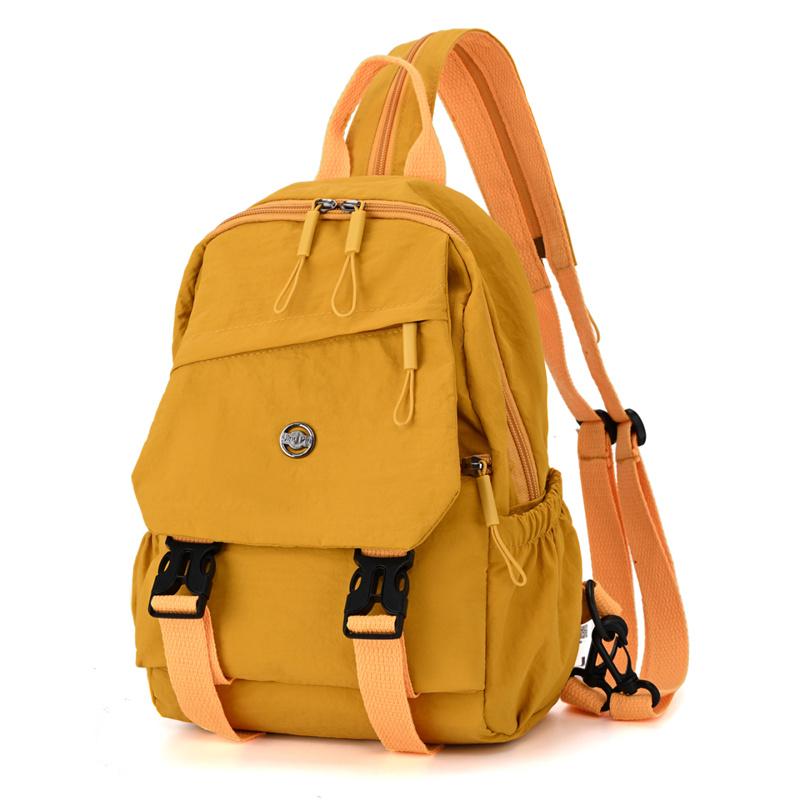 

Многофункциональный рюкзак двойного назначения однотонная наплечная сумка кросс-боди для верховой езды легкая нагрудная сумка оранжевый