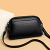 Kleine quadratische Tasche, Kleine Tasche, Weiche Tasche für Pendler, Einzelner Schultergurt, Crossbody-Tasche